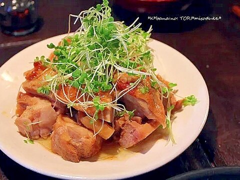 鶏肉の甜面醤バター焼き